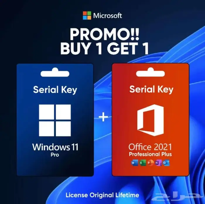 BUY 1 GET 1 License Windows 11   Windows 10   Office 2021 0