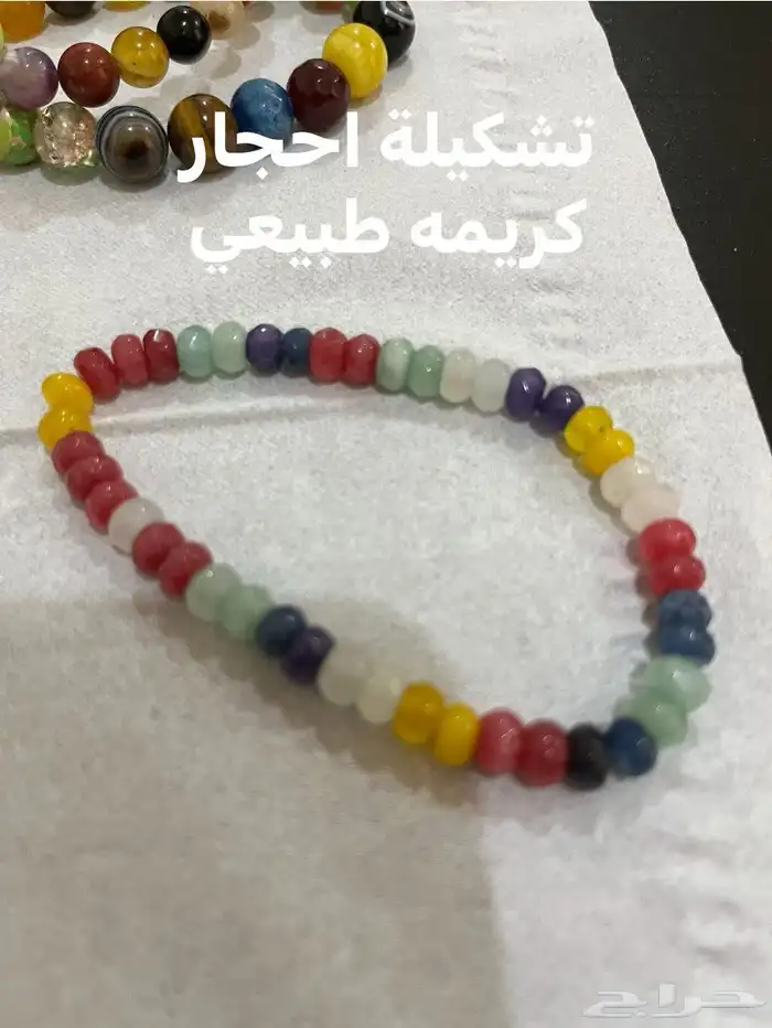 احجار كريمه طبيعي وفضى إيطالي عيار 925 17