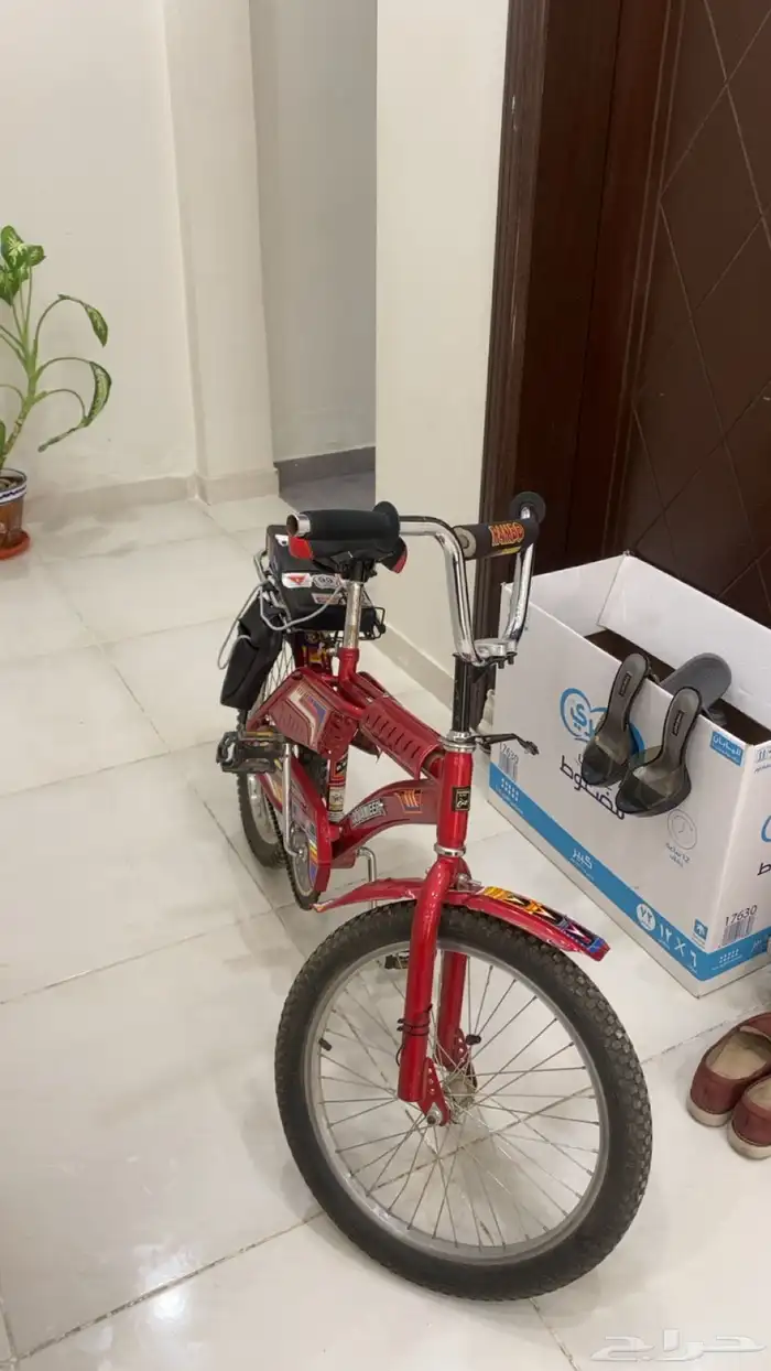 سيكل رامبو عنابي وكله 1