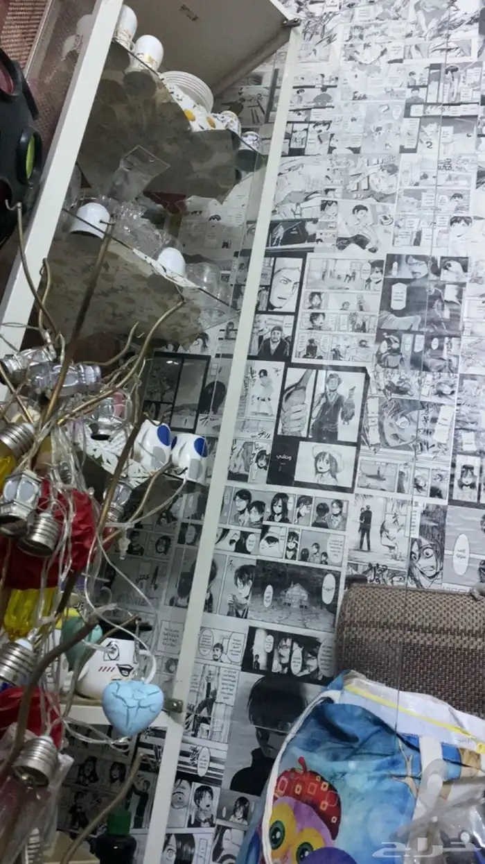 رفوف زجاج لون ابيض 9