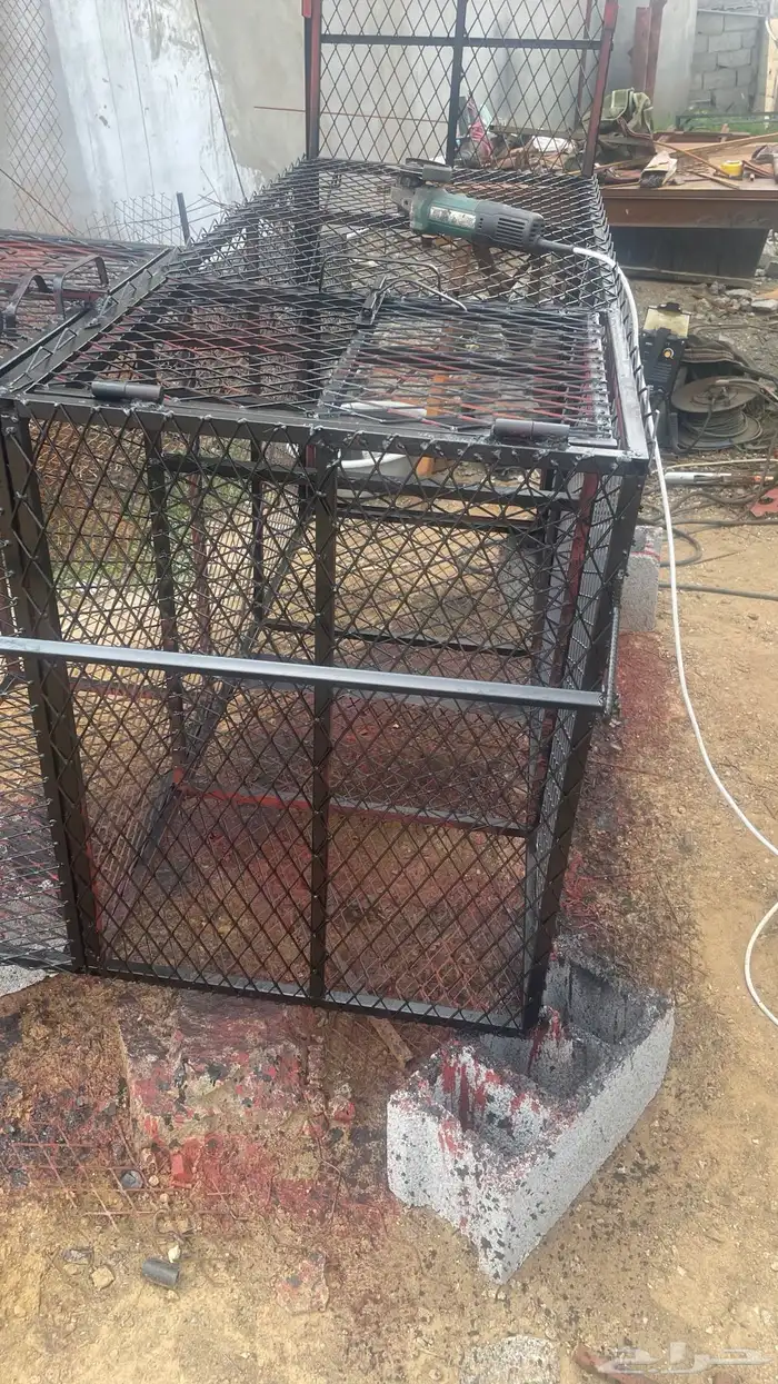 مصيده كبيره ثلاث اقفاص للحيونات اكرمكم الله 6