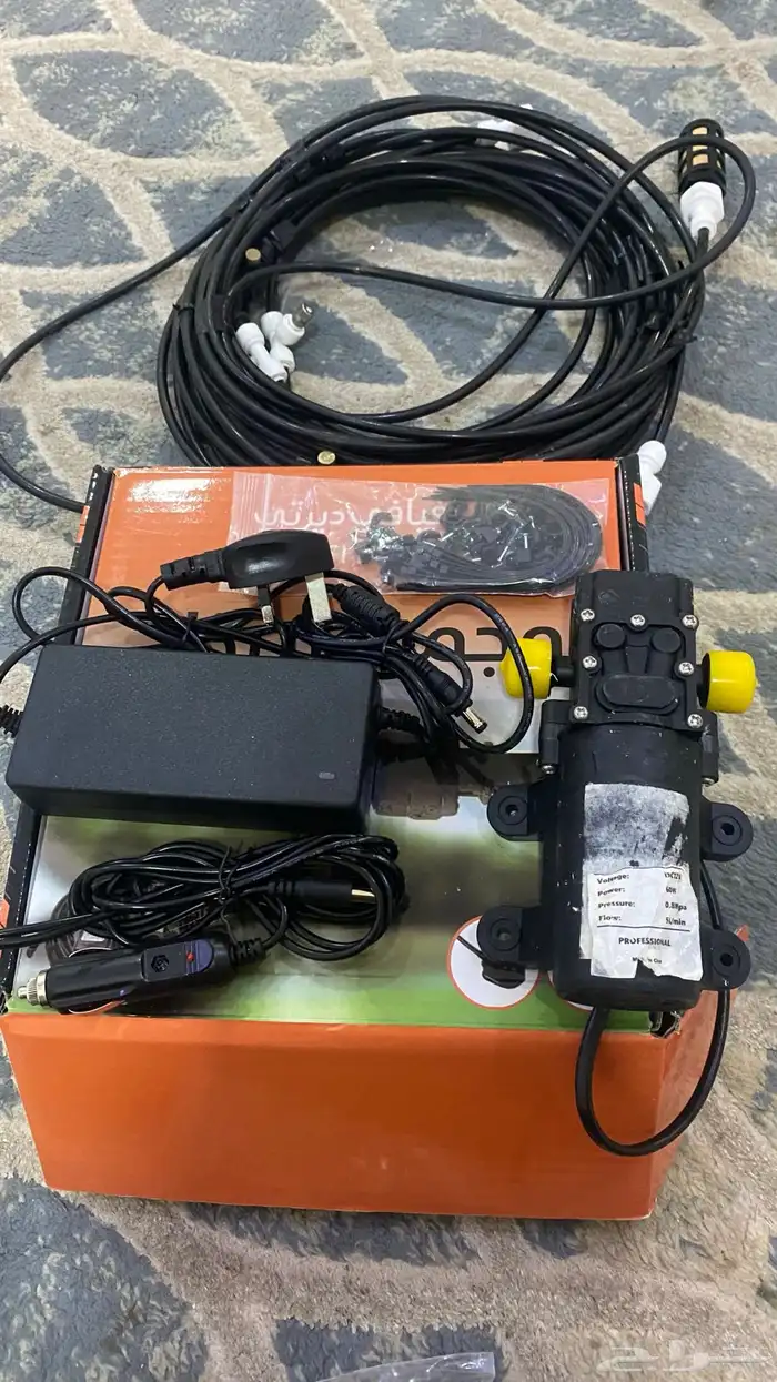 جهاز رذاذ للبيع مع كامل اغراضه 1