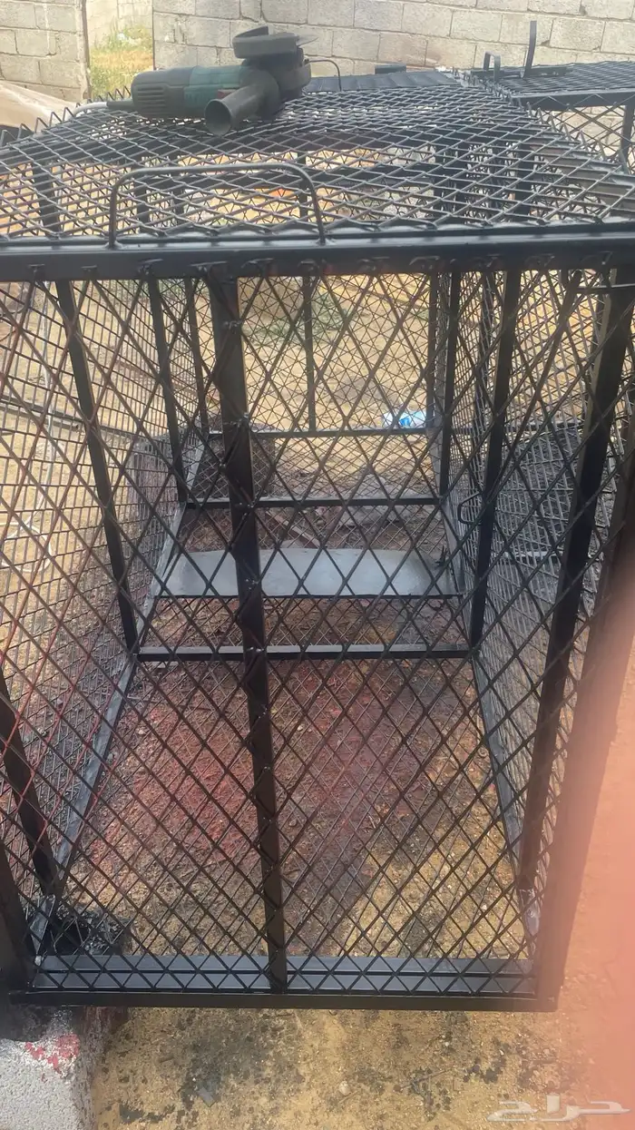 مصيده كبيره ثلاث اقفاص للحيونات اكرمكم الله 5