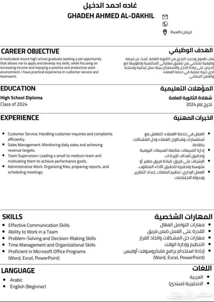 سيره ذاتيه 1