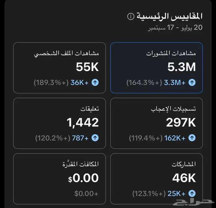 حساب تيك توك 1