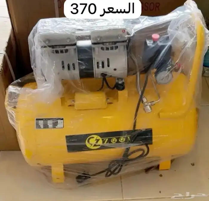 ماطور هواء 50لتر  صاروخ فيبر مقاس 14  منشار خشب 7 بوصه . 0