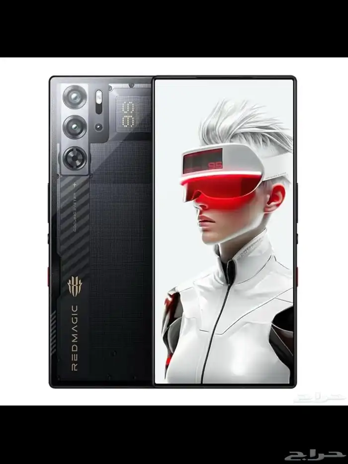 ريد ماجيك 10s برو رام 16 قيقا والمساحة 512 قيقا اسود شفاف 0