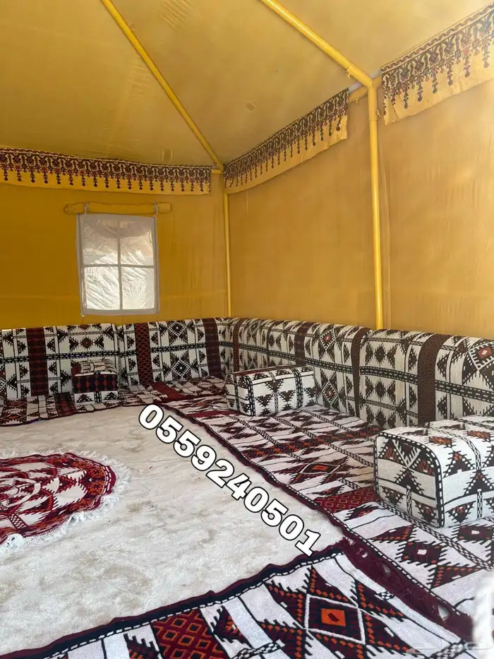 خيام المنزل الملكية - خيمة بدون اطناب 7