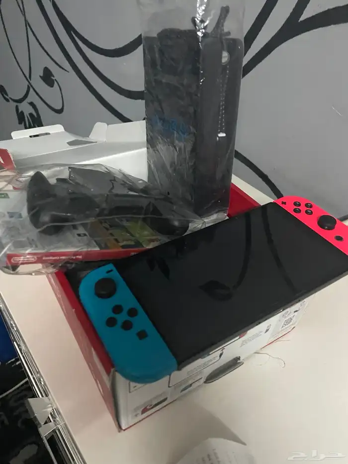 nintendo switch شبه جديد 3