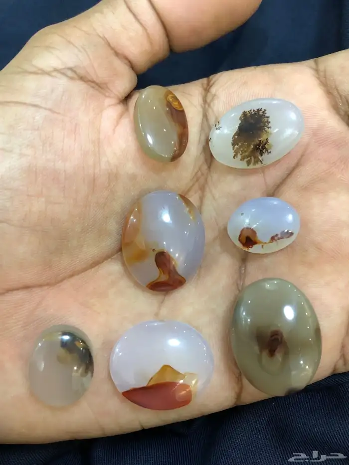 احجار عقيق مصورة نادرة 0