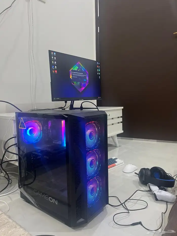 بيسي 4060 وشاشه 5