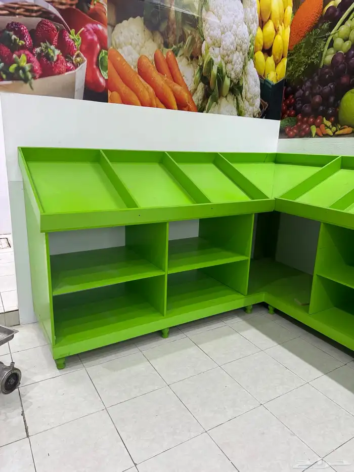 رفوف خضار جديدة لم تستخدم 1