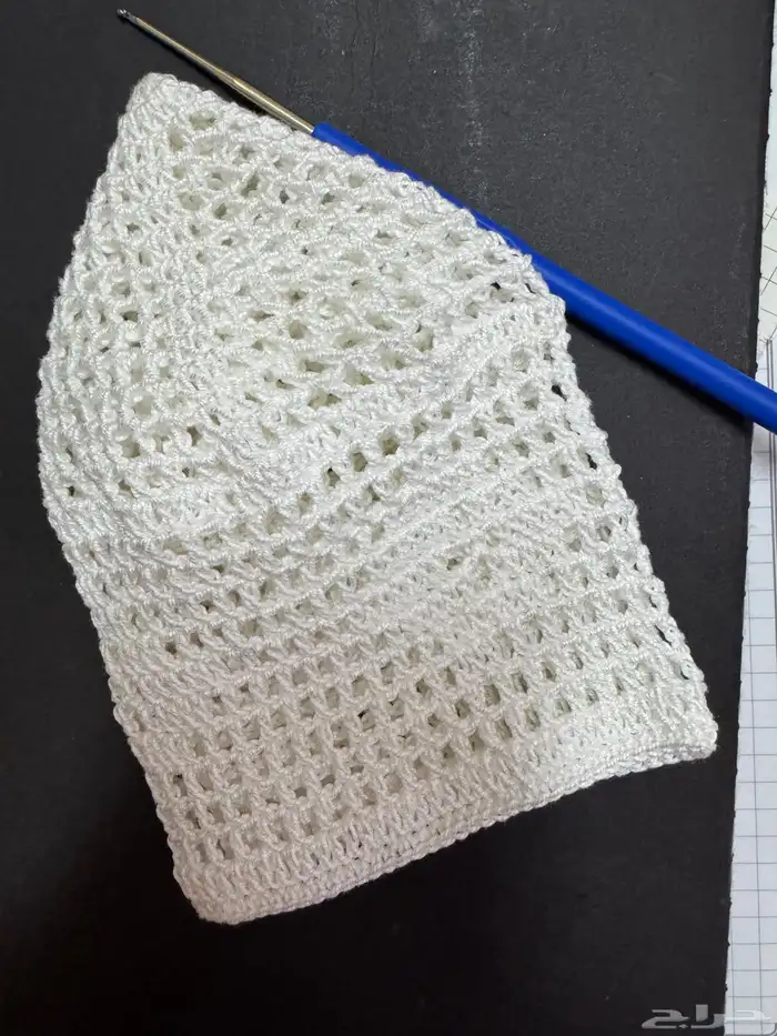 قحفية طاقية صلاة كروشية رجالية 4