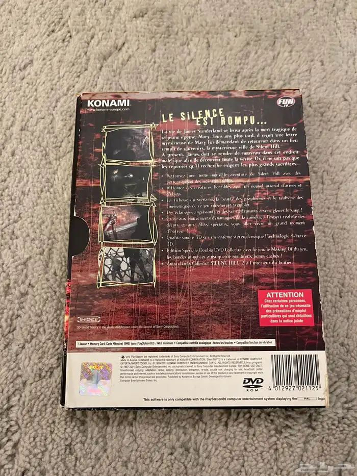 Silent Hill 2 Limited Edition PS2 Complate 2