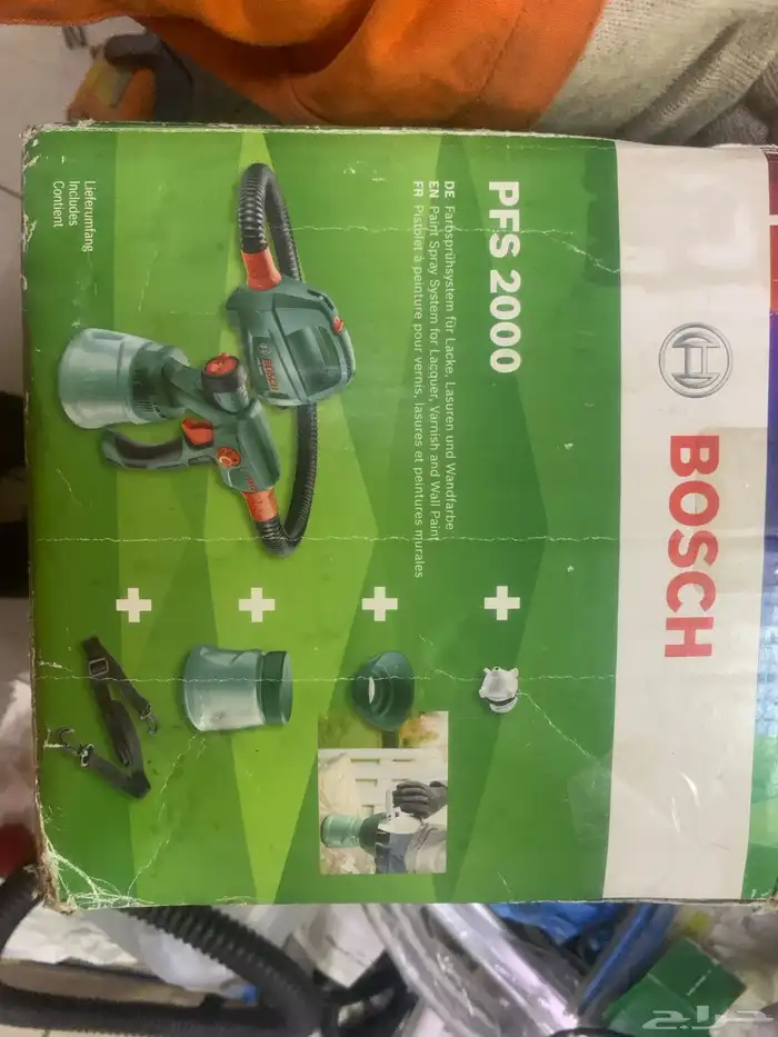 مكينة رش بويه بوش جديده Bosch PFS 2000 2