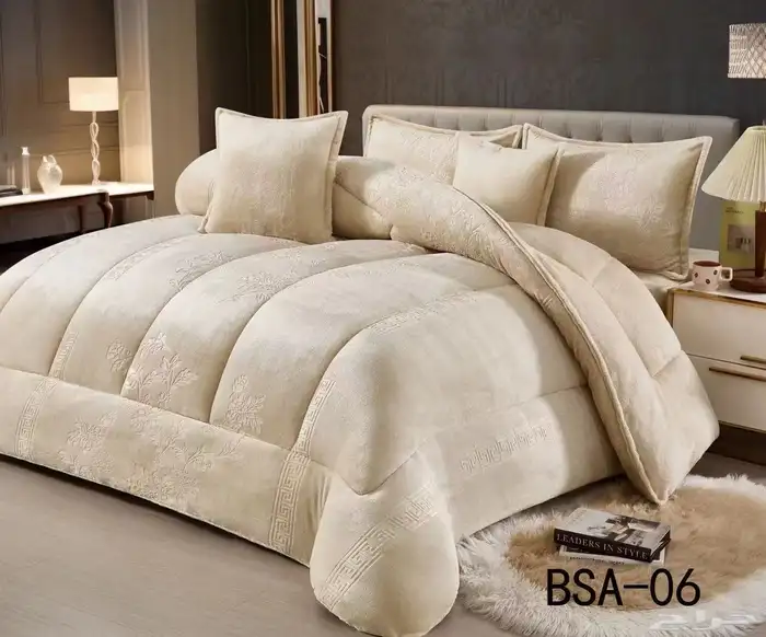 مفرش شتوي نفرين 6 قطع 3