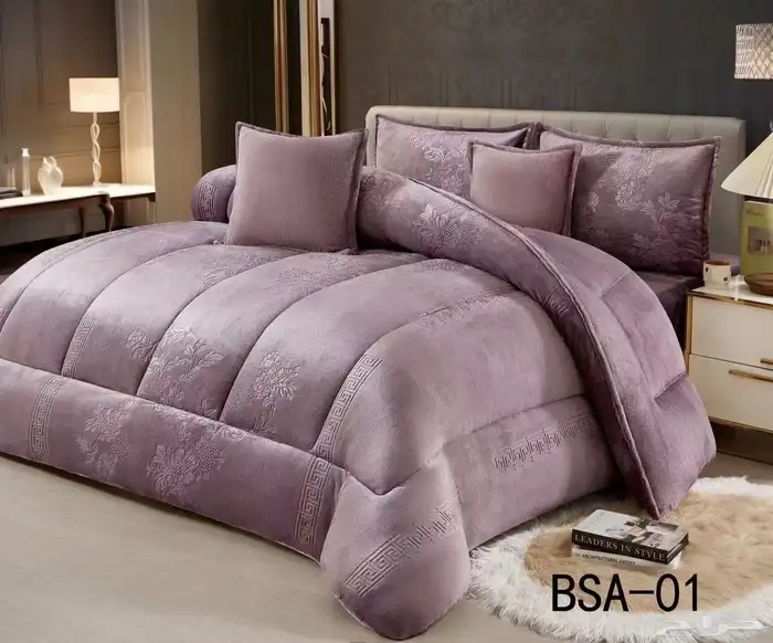 مفرش شتوي نفرين 6 قطع 2