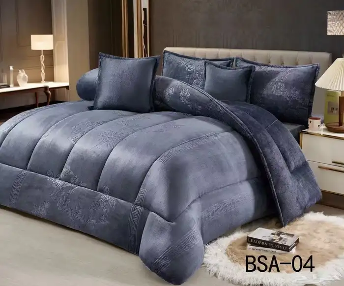 مفرش شتوي نفرين 6 قطع 7