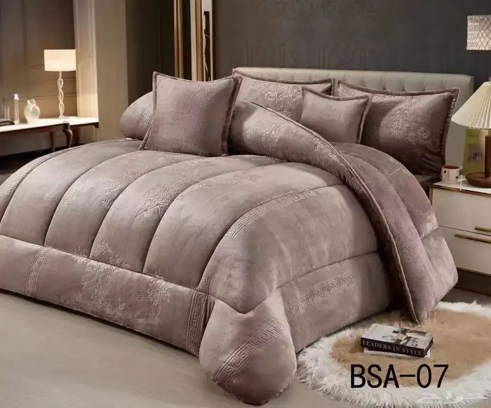 مفرش شتوي نفرين 6 قطع 5