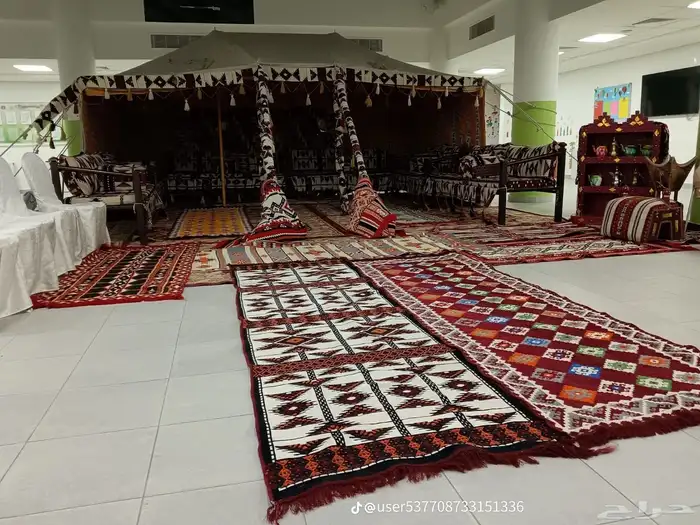 تاجير خيم وبيوت شعر ومكيفات صحراوي واسبليت وفرش ملكي 4