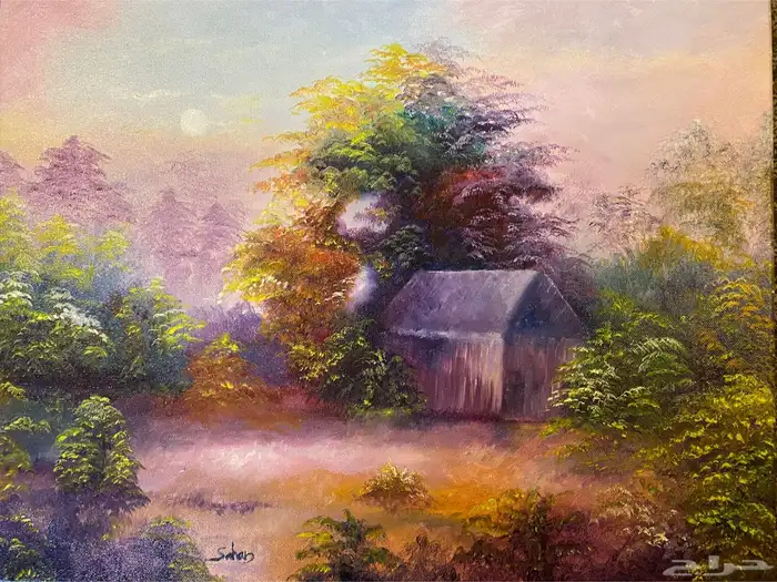 لوحه زيتيه 0