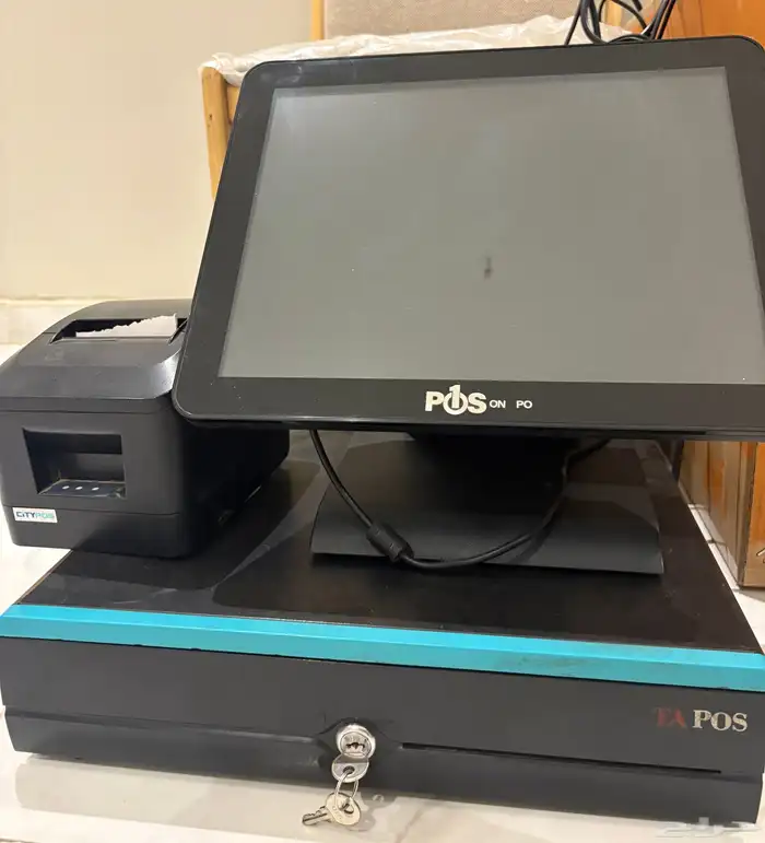 جهاز كمبيوتر كاشير pos1 on pro  الطابعة 3