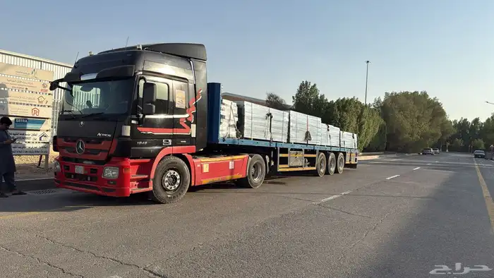 مشوار تريلا سطح  جوانب الماني لوري دانيا آل سعودي داخل حصل 5