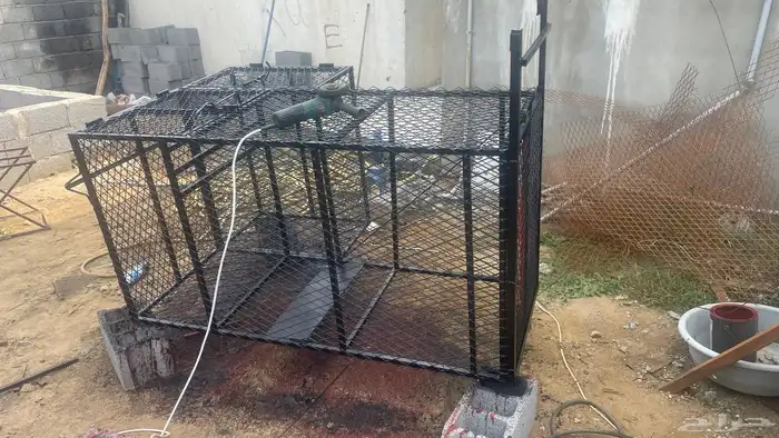 مصيده كبيره ثلاث اقفاص للحيونات اكرمكم الله 8