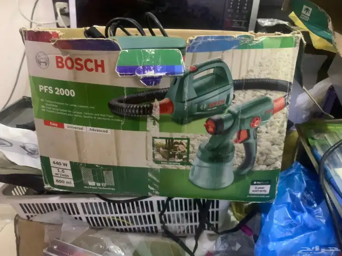 مكينة رش بويه بوش جديده Bosch PFS 2000 4