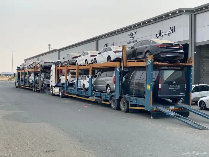 وصول 16سيارة من اصل 50 سيارة 0