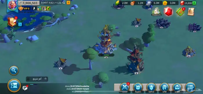 حساب رايز اوف كينجدوم RiesOfKingdoms فخم 0