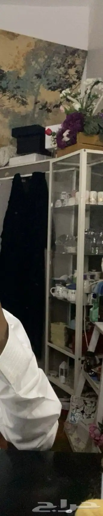 رفوف زجاج لون ابيض 4