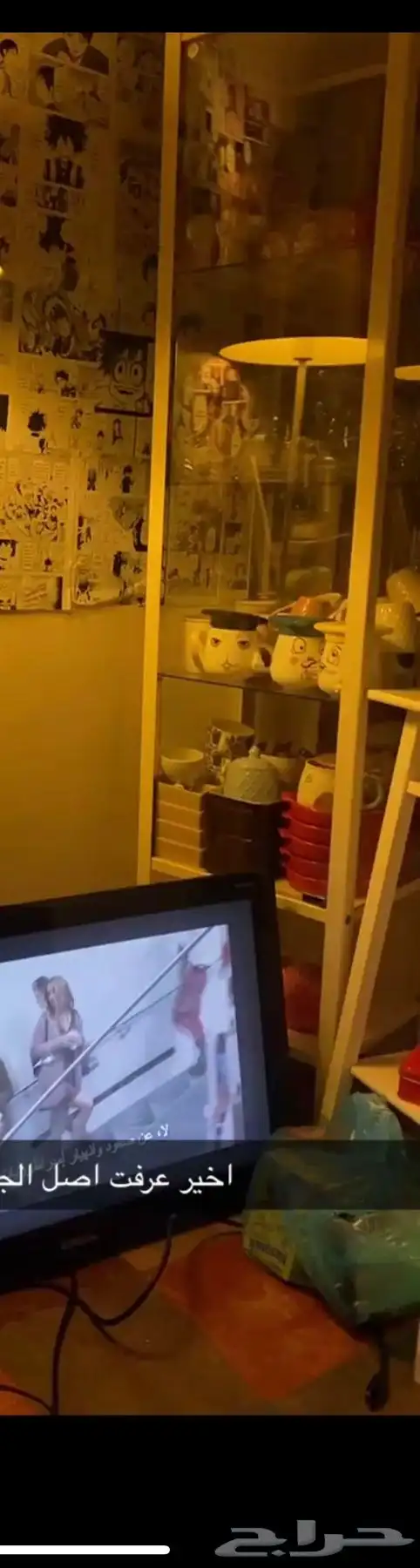 رفوف زجاج لون ابيض 2