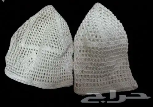 قحفية طاقية صلاة كروشية رجالية 0