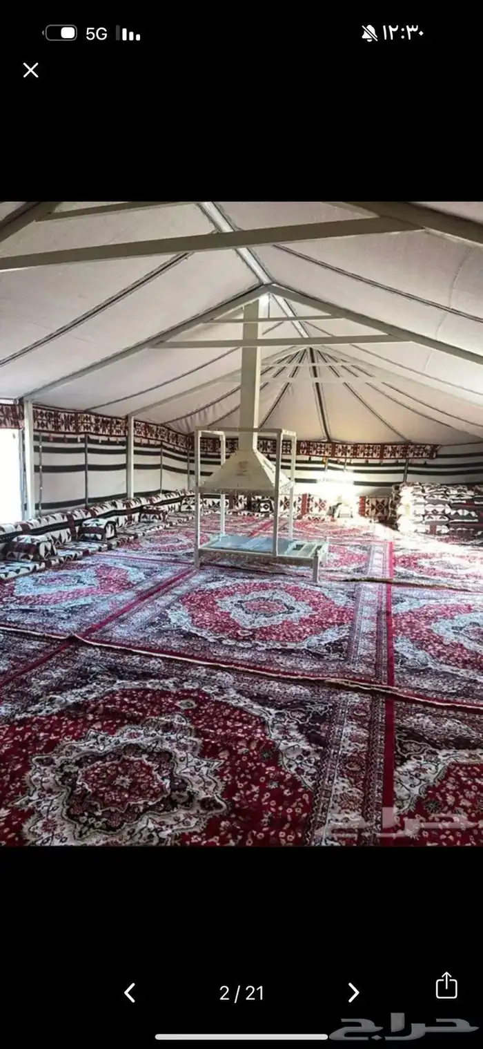 بيوت شعر ألون ابيض وا ألون اسود قطبه وعادي 8