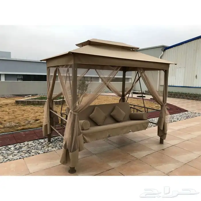 مرجيحة خارجي قابلة للتعديل مع مظلة 0
