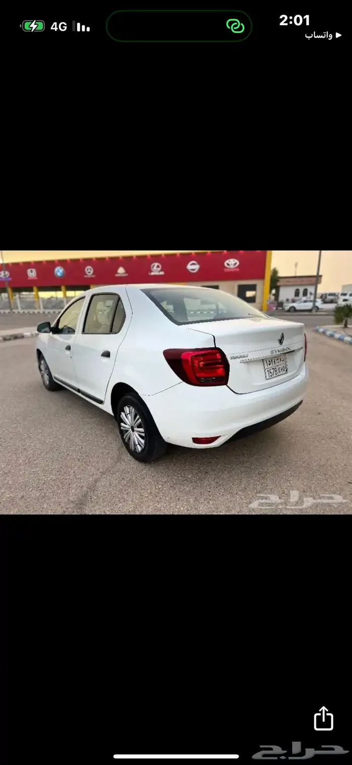 رينو سنبل 2021 عداد152 الف 3