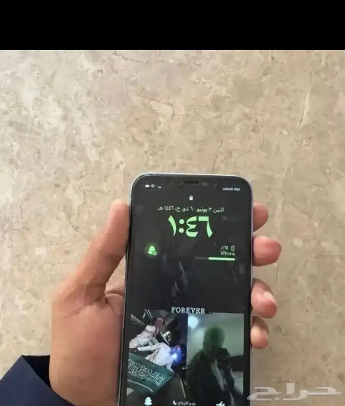 جوال ايفون اكس ار xRنظيف 1