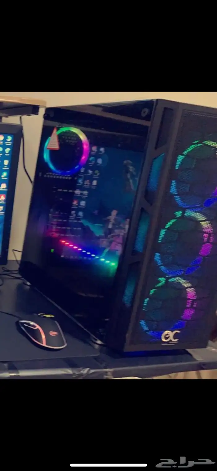 pc قيمنق مع شاشة Penq 7