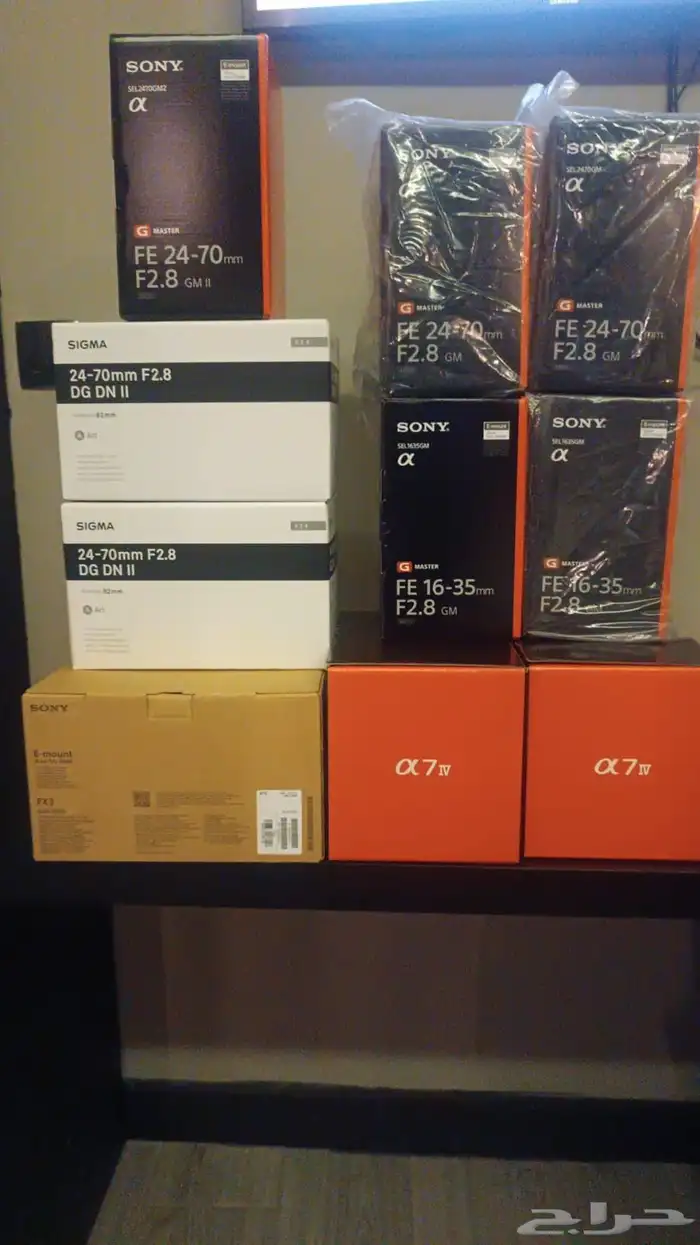 جميع كاميرات وعدسات sony جديدة 0
