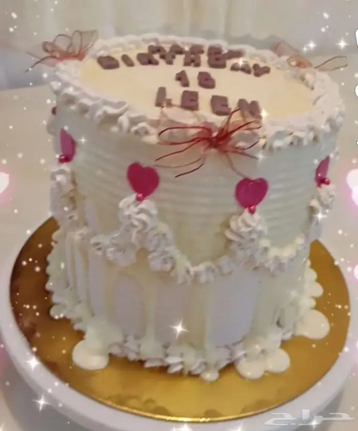 كيكة عبد ميلاد ونجاح ومناسبات سعيده 4