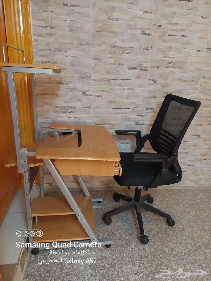 طاولة مدرسية وكرسي للبيع 0