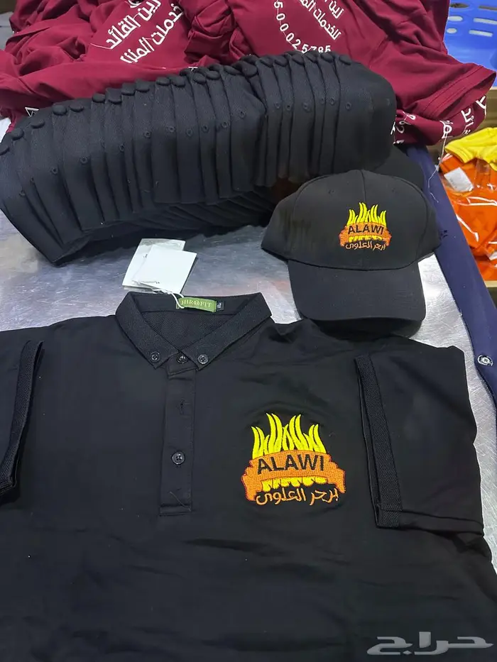 تطريز تيشرت بولو تطريز طباعه زي موحد 1