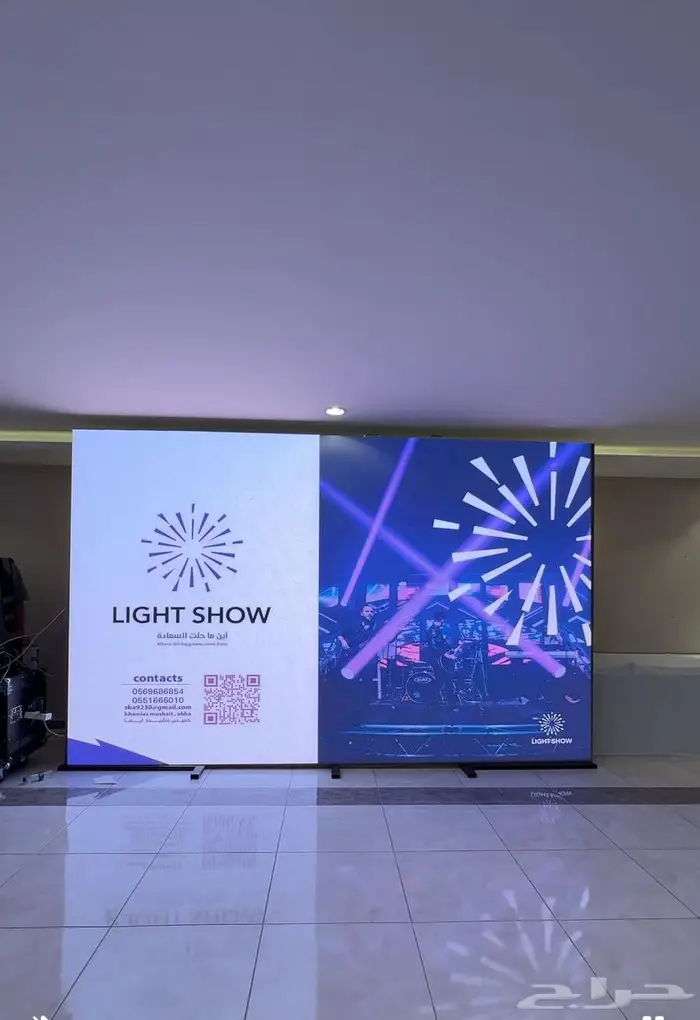 لايت شو لتنظيم المعارض و الحفلات 0