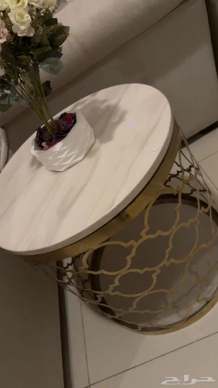 طاوله رخام طبيعي 0