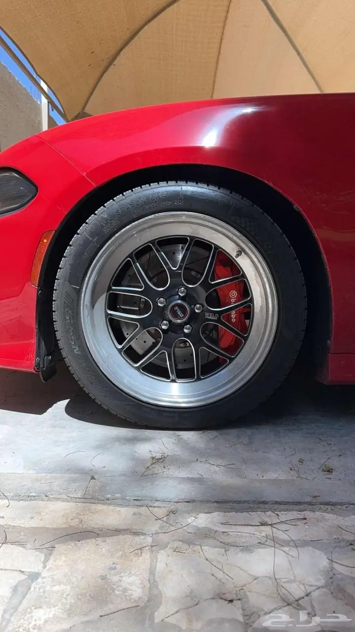 جنوط ويلدات s77 دودج مقاس 20 و 18 مستعمل 5