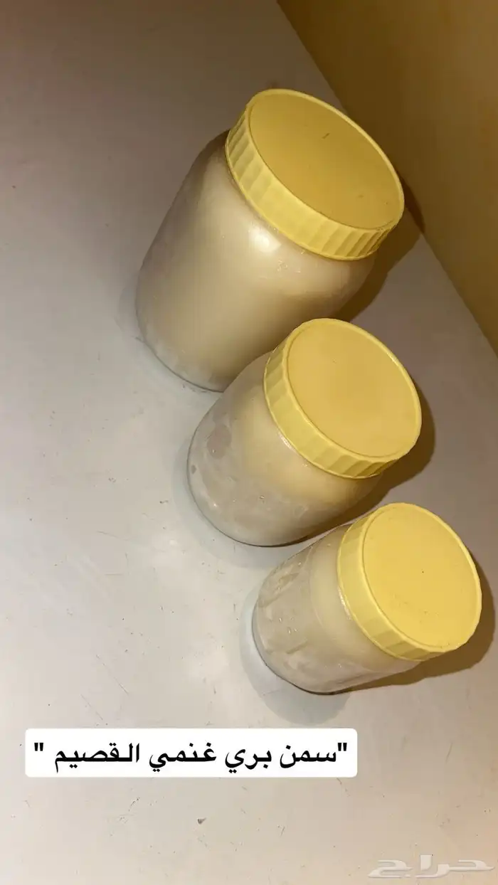 يوجد لدينا سمن بري صافي عالشرط   كشنه صياديه على الحطب 1