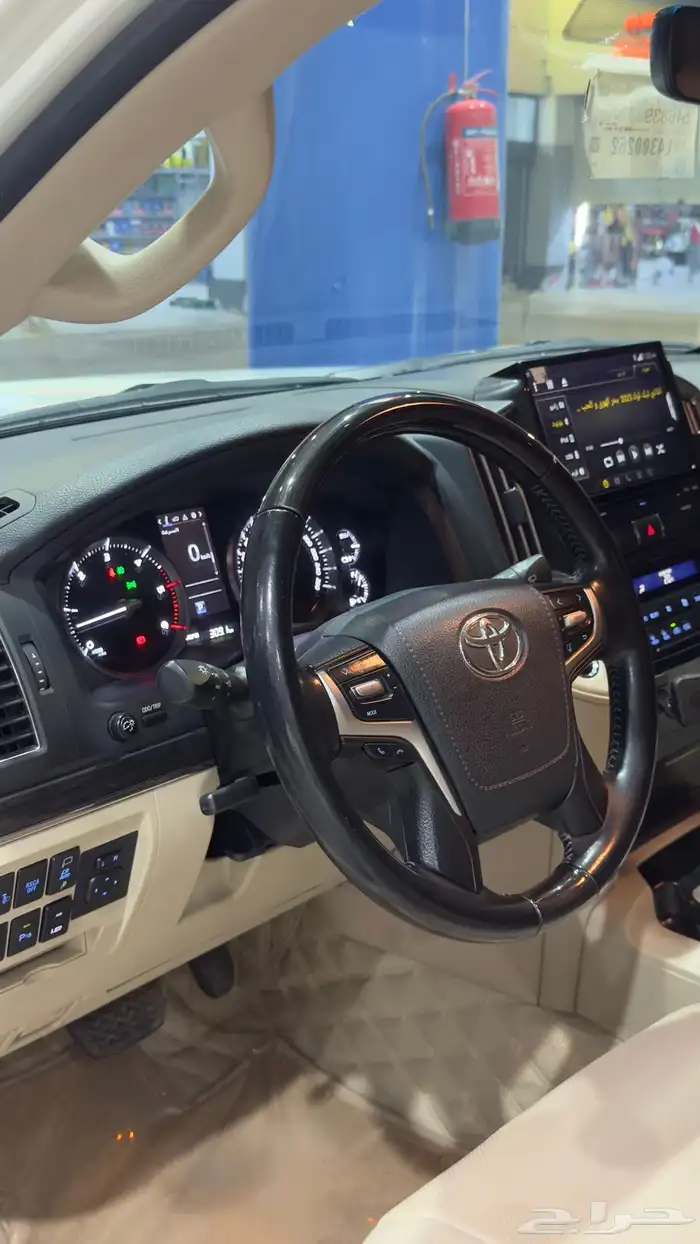 لاندكروز 2020 GXR تورينق L5 جيكسار فل كامل ممشى قليل 14