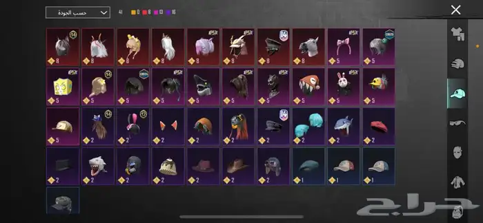 حساب ببجي فخم الحد 600 قابل لا التفاوض 3