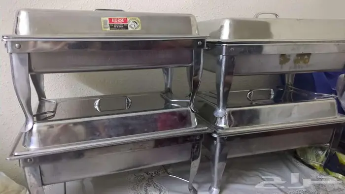صحون بوفيه - أطباق لعرض الطعام كبيرة نص متر 1